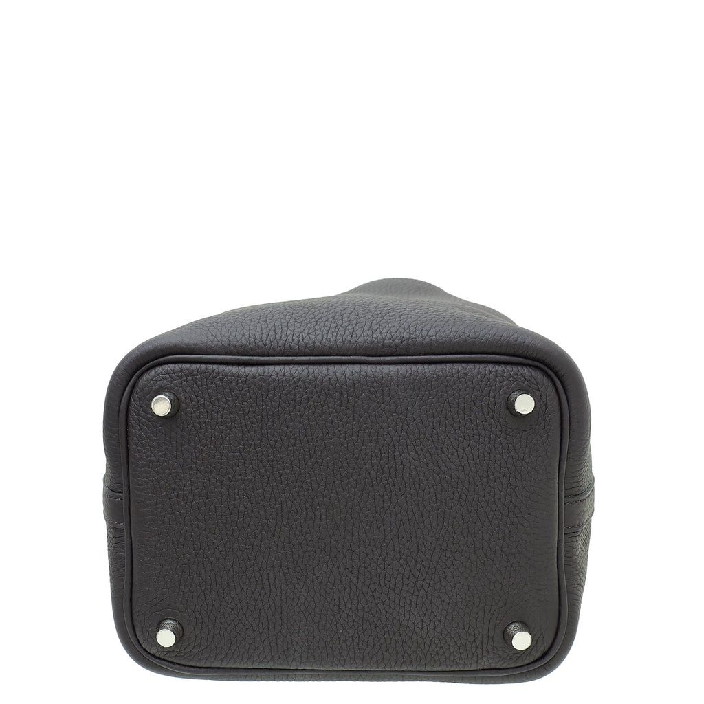 Hermes Ebene Picotin Lock 18 Bag