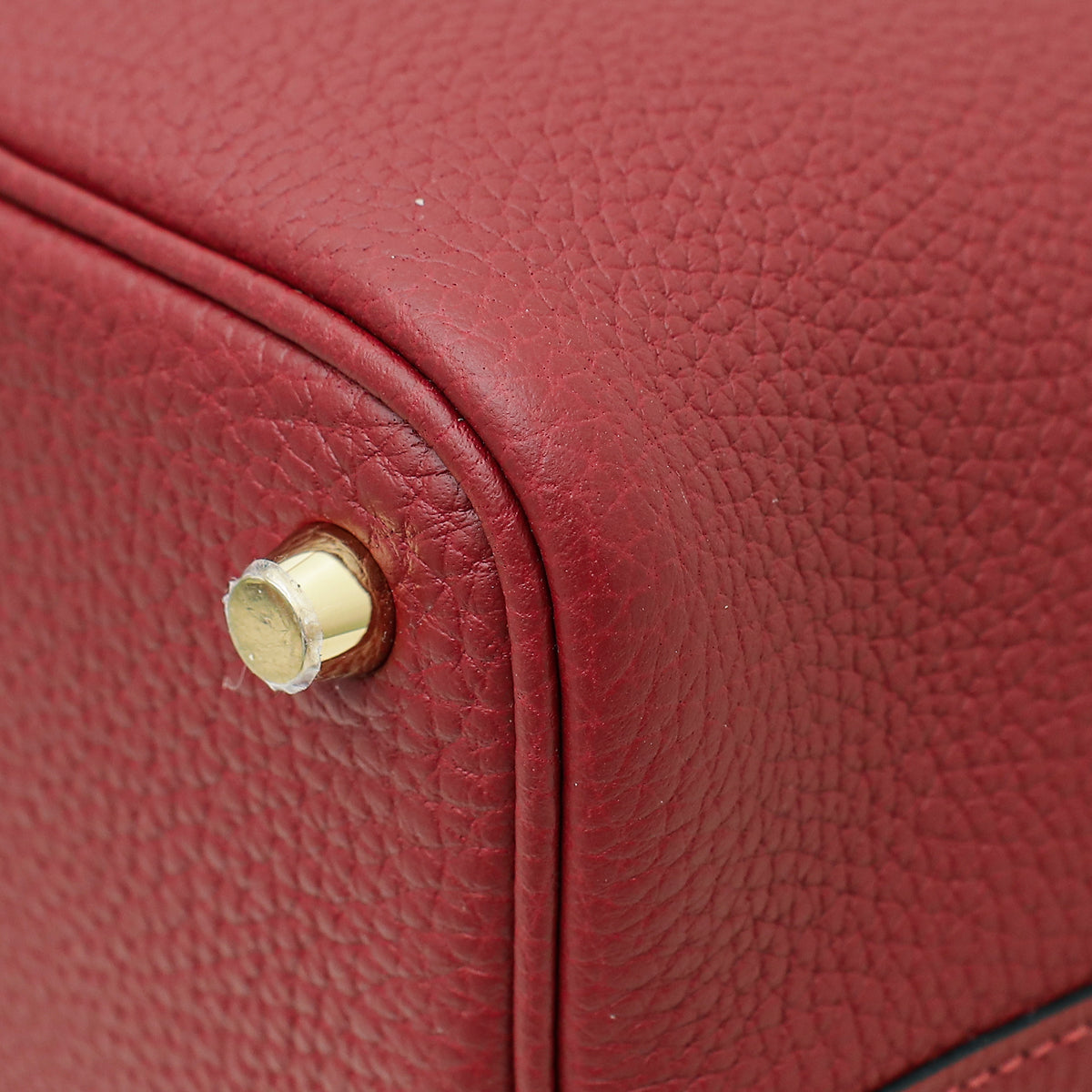 Hermes Rouge H Picotin Lock 18 Bag