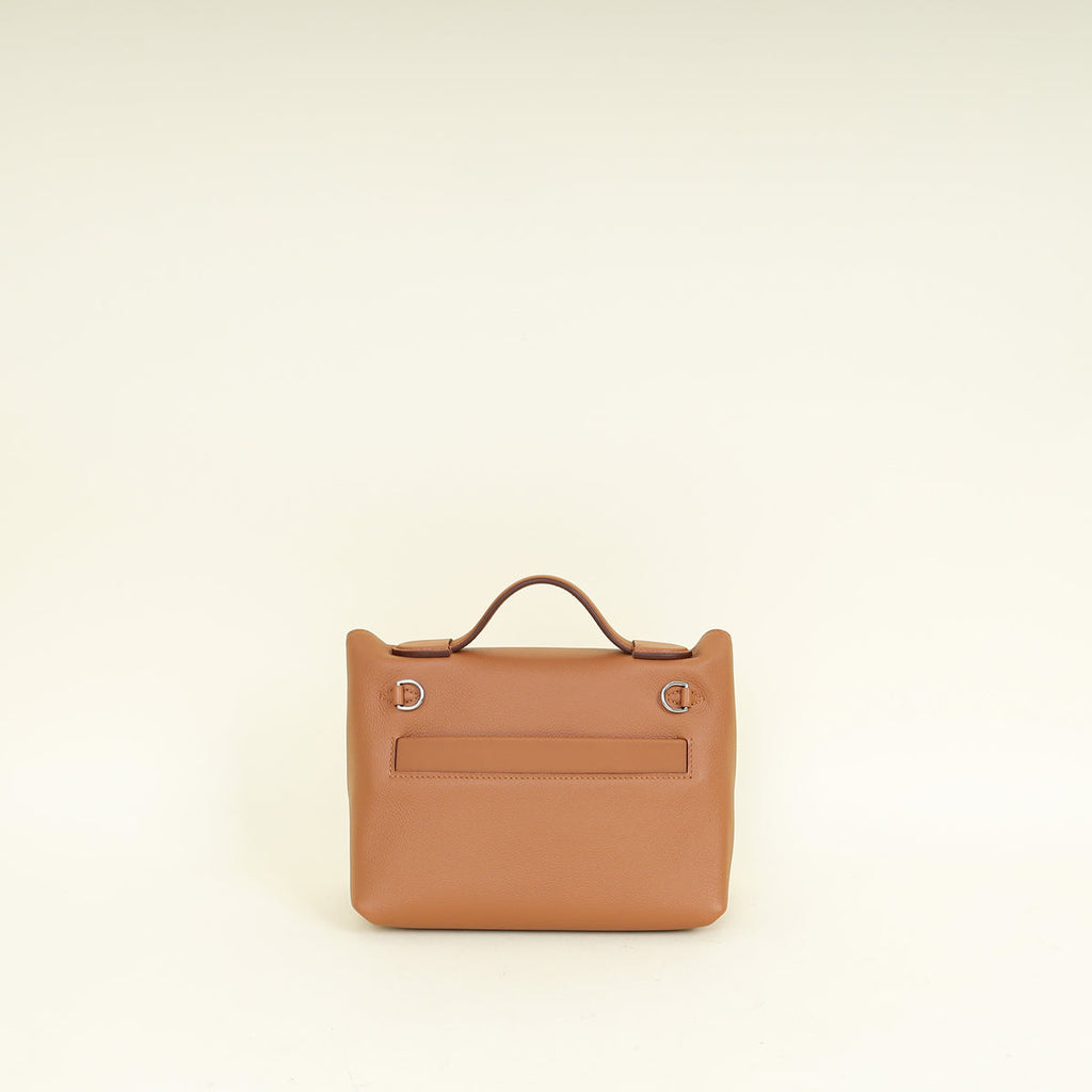 Hermes Gold 24/24 21 Evercolor and Swift Bag