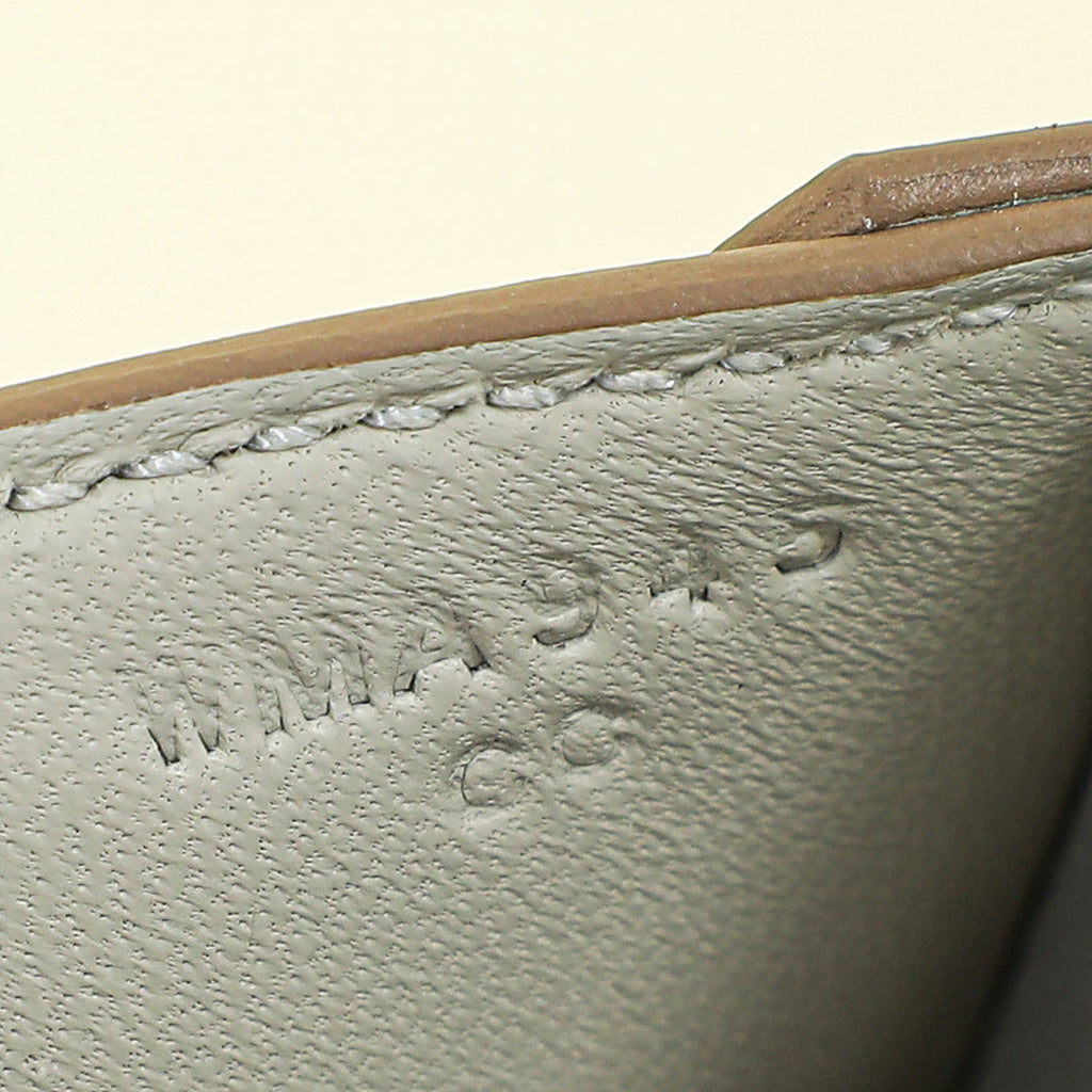 Hermes Gris Perle Mini Verrou Chaine Bag