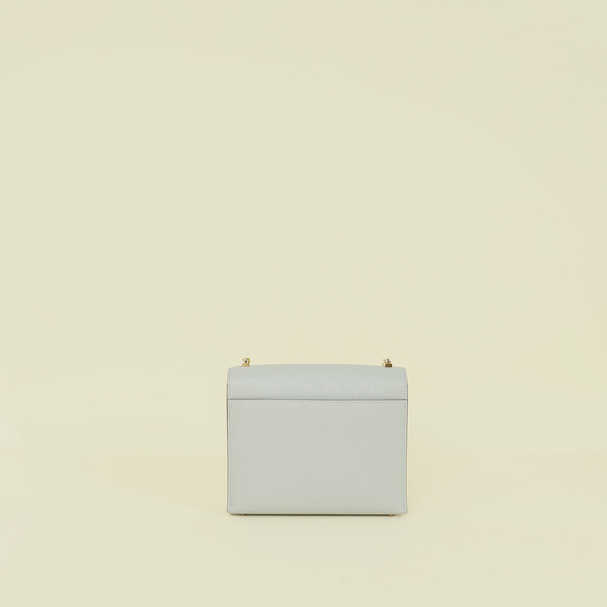 Hermes Gris Perle Mini Verrou Chaine Bag