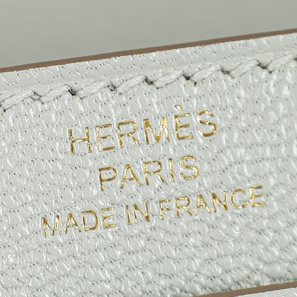 Hermes Gris Perle Mini Verrou Chaine Bag