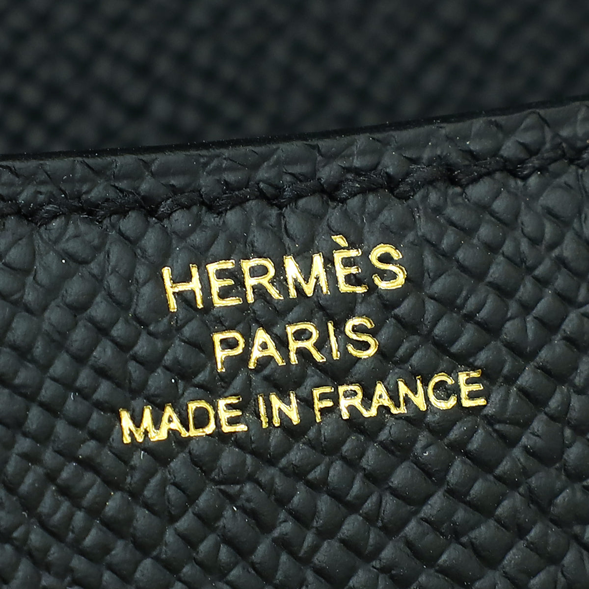 Hermes Noir Constance III 18 Mini Bag