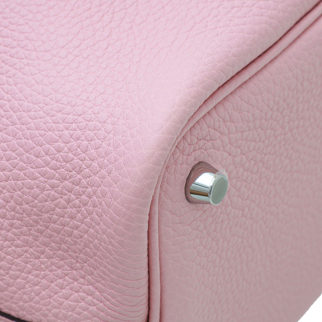 Hermes Rose Sakura Picotin Lock 18 Bag