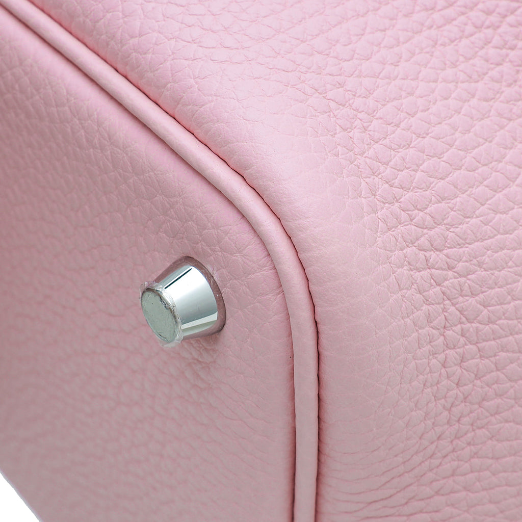 Hermes Rose Sakura Picotin Lock 18 Bag