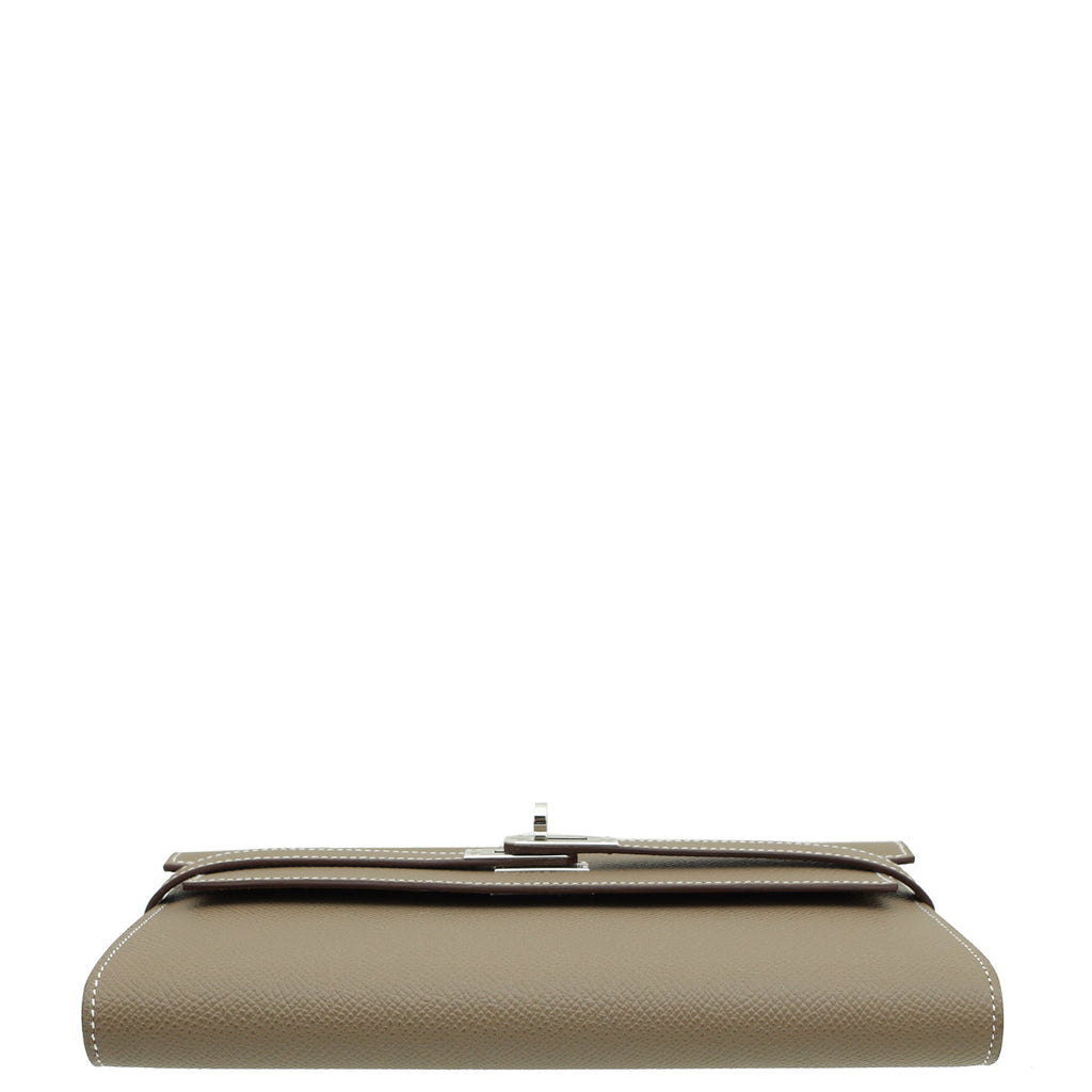 Hermes Etoupe Kelly Classic Wallet