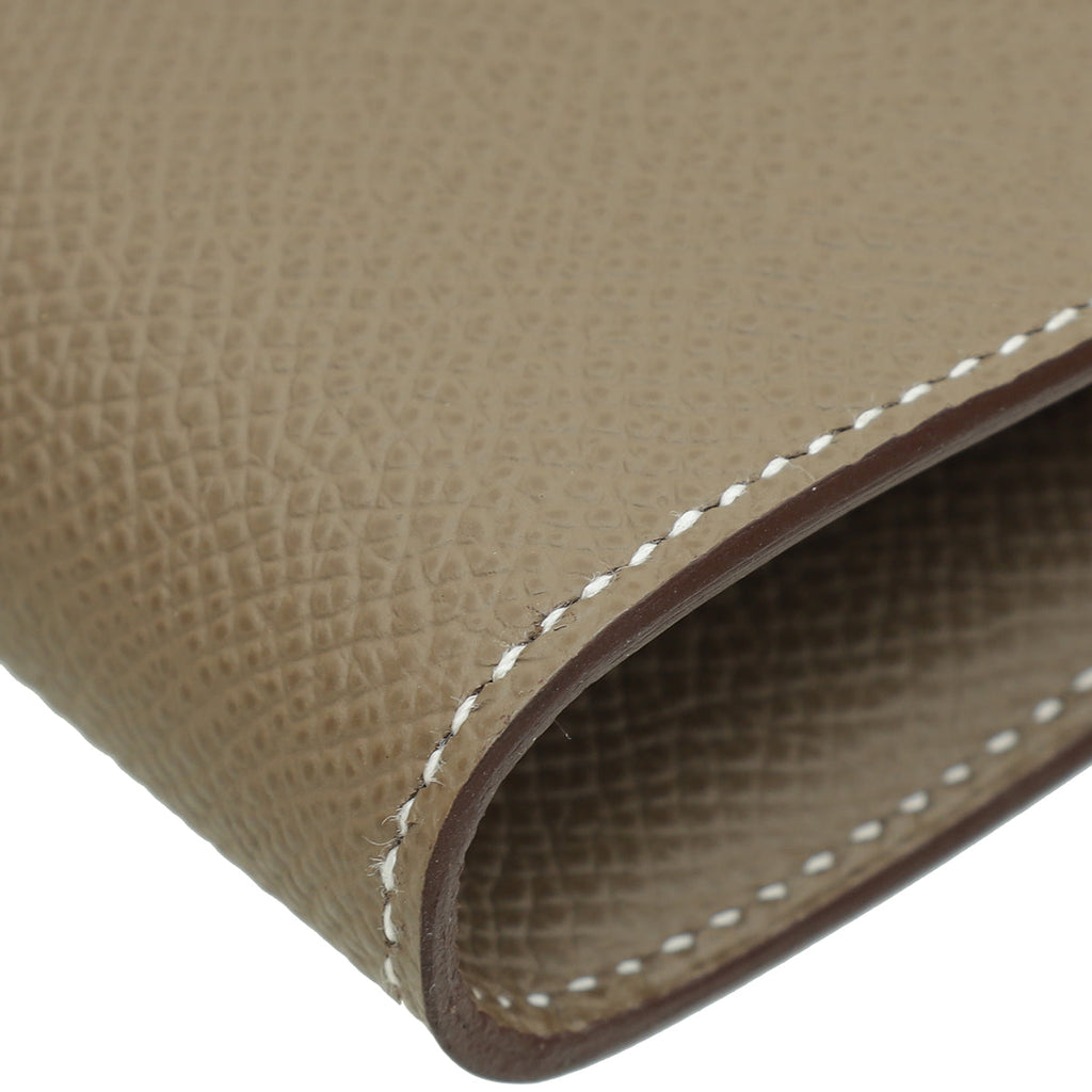 Hermes Etoupe Kelly Classic Wallet