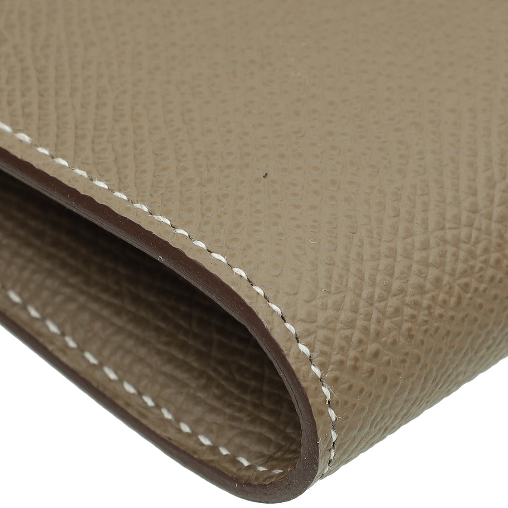 Hermes Etoupe Kelly Classic Wallet