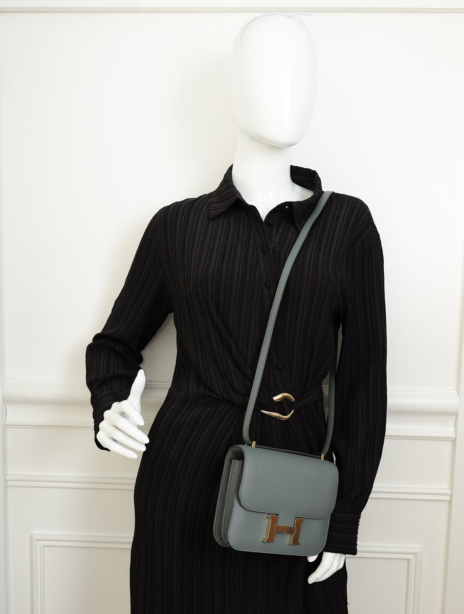 Hermes Vert Amande Constance III 18 Mini Bag