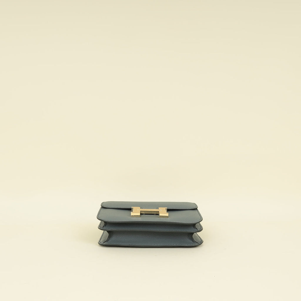Hermes Vert Amande Constance III 18 Mini Bag