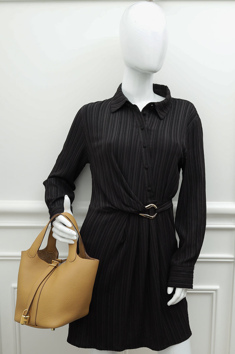 Hermes Biscuit Picotin Lock 18 Bag