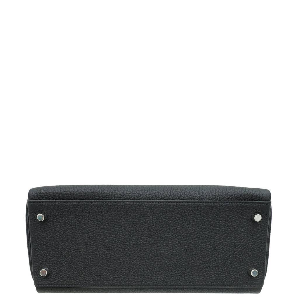 Hermes Noir Retourne Kelly 28 Bag