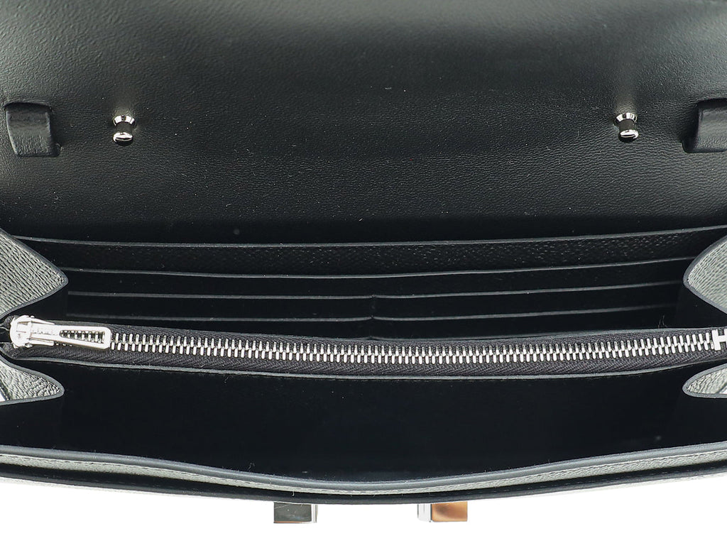 Hermes Noir Constance To Go Wallet