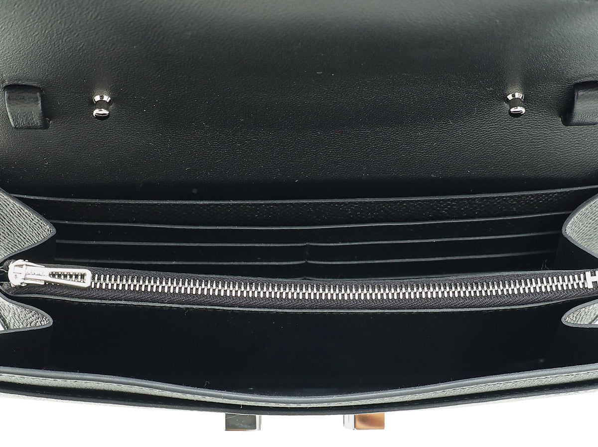 Hermes Noir Constance To Go Wallet