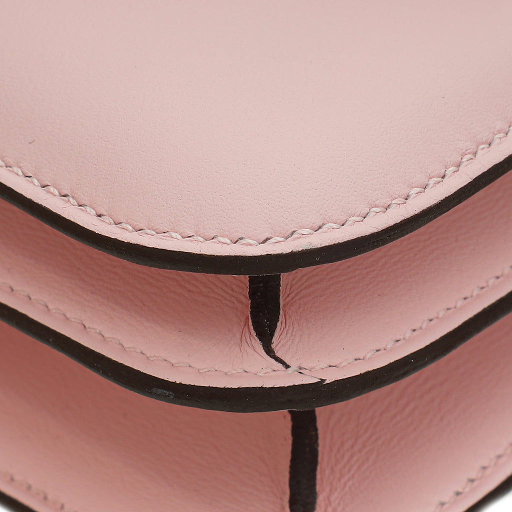 Hermes Rose Sakura Constance III Mini Re-Edition Bag