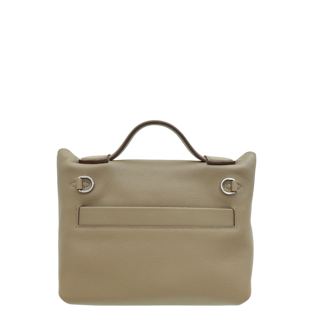 Hermes Etoupe 24/24 Mini Bag