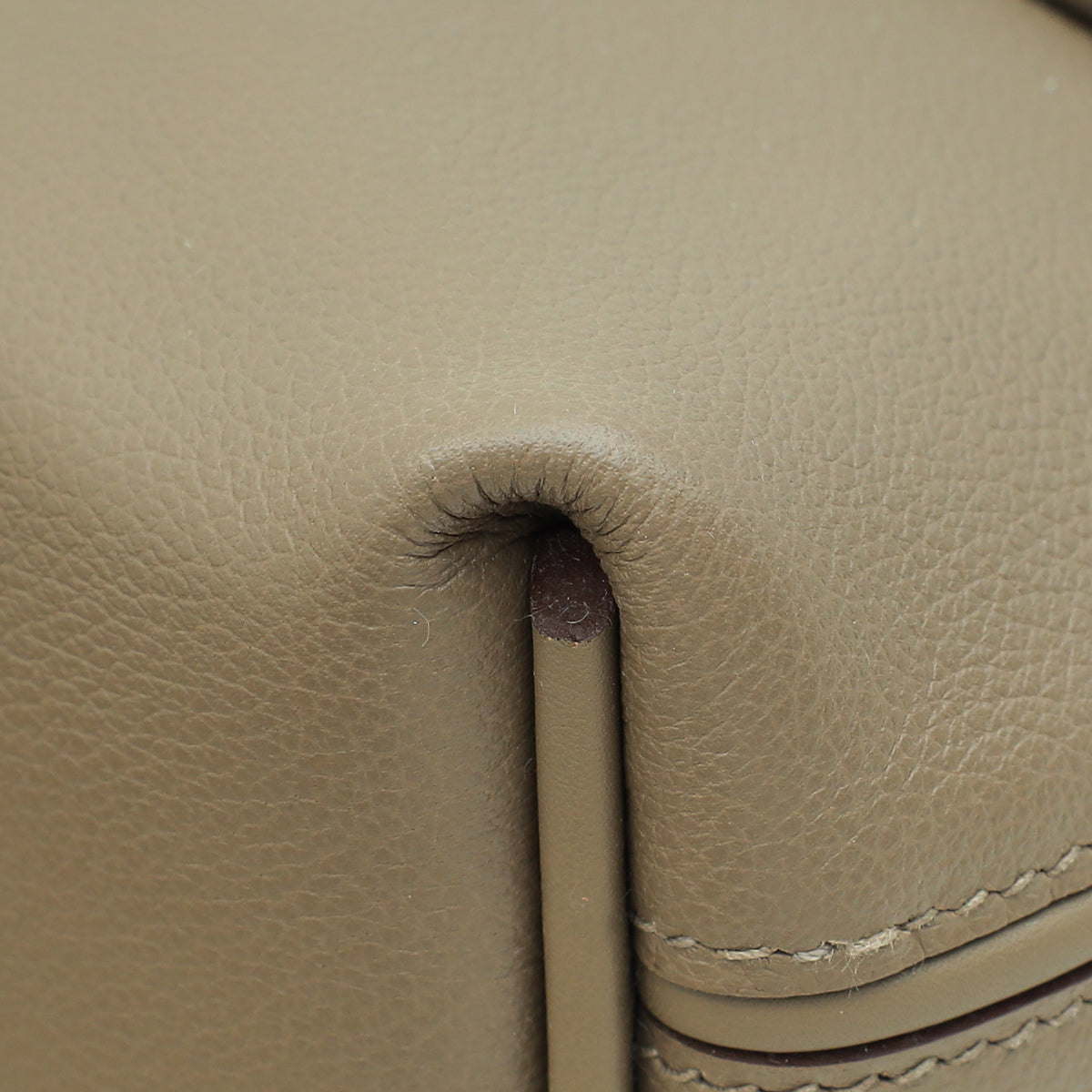 Hermes Etoupe 24/24 Mini Bag