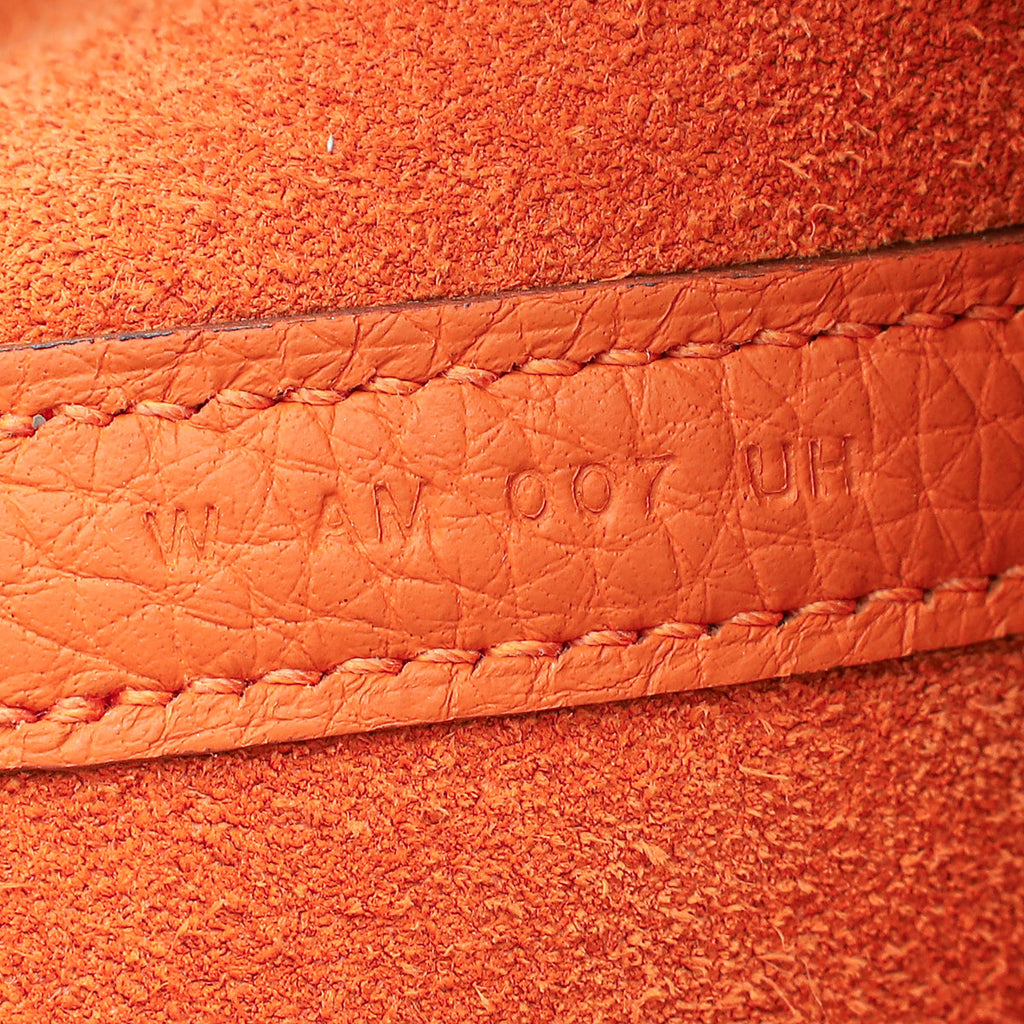 Hermes Orange Picotin Lock 18 Bag