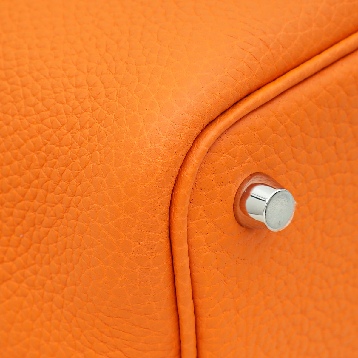 Hermes Orange Picotin Lock 18 Bag