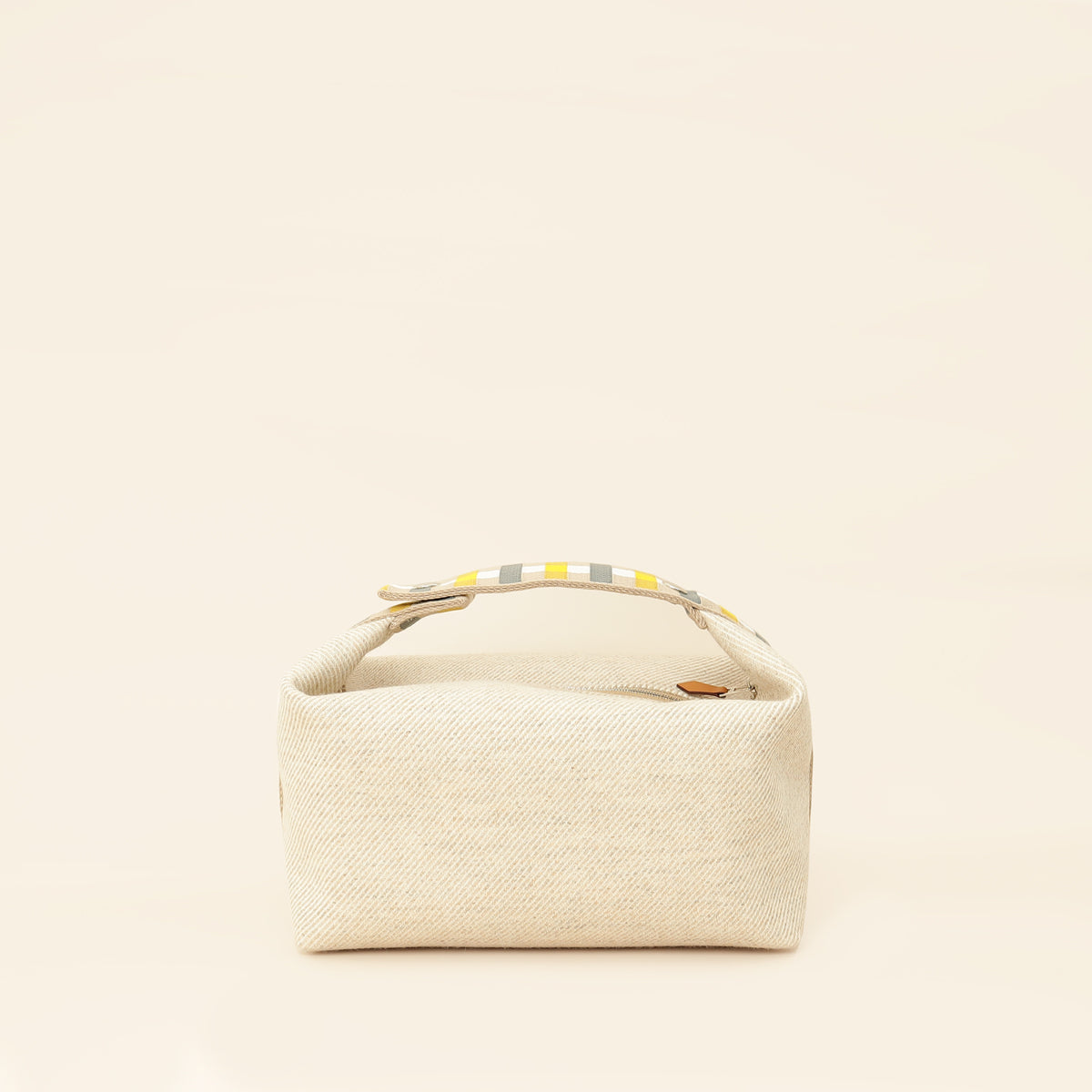 Hermes Bicolor Bride-a-Brac H Natte Case, Large Model