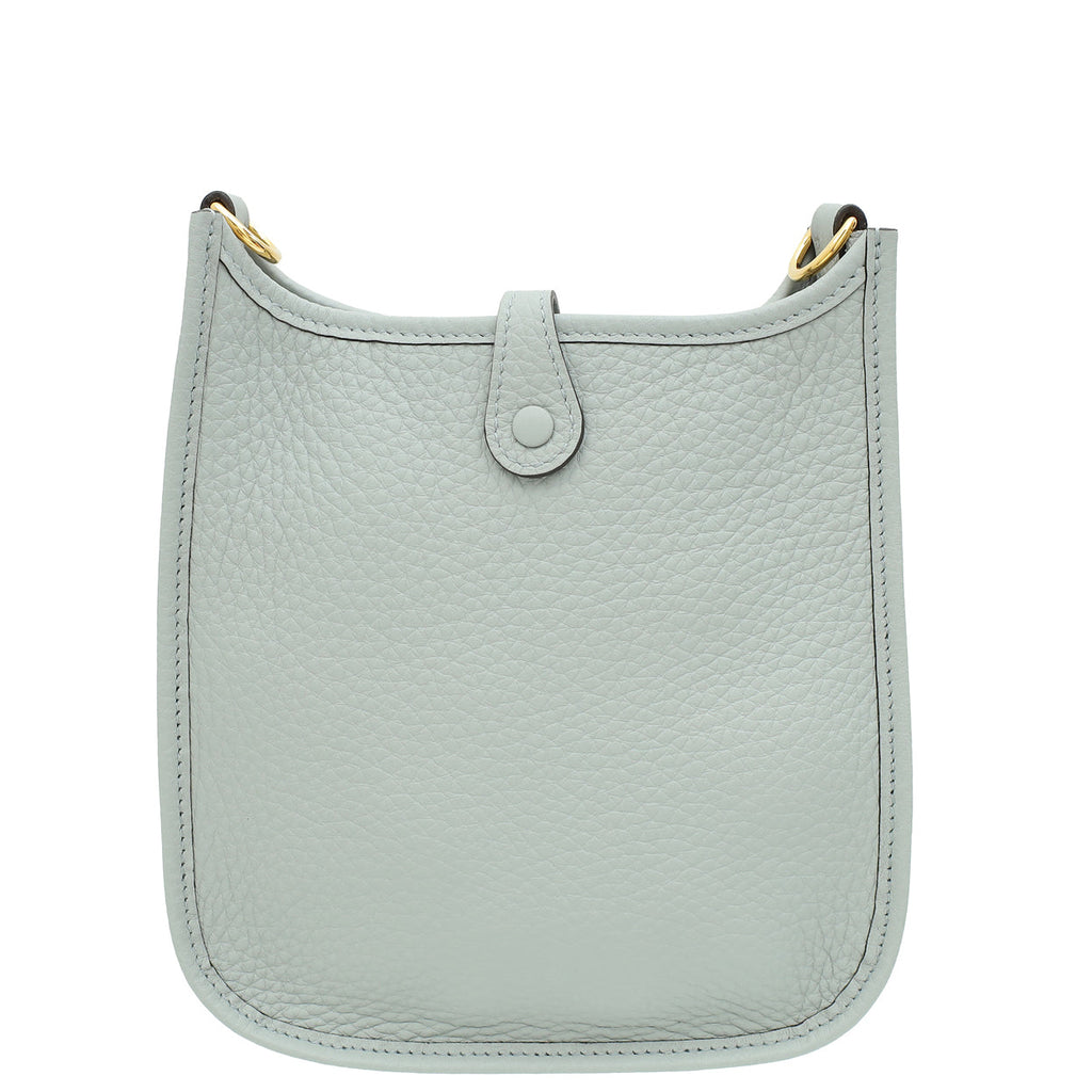 Hermes Bleu Pale Evelyne TPM 16 Bag