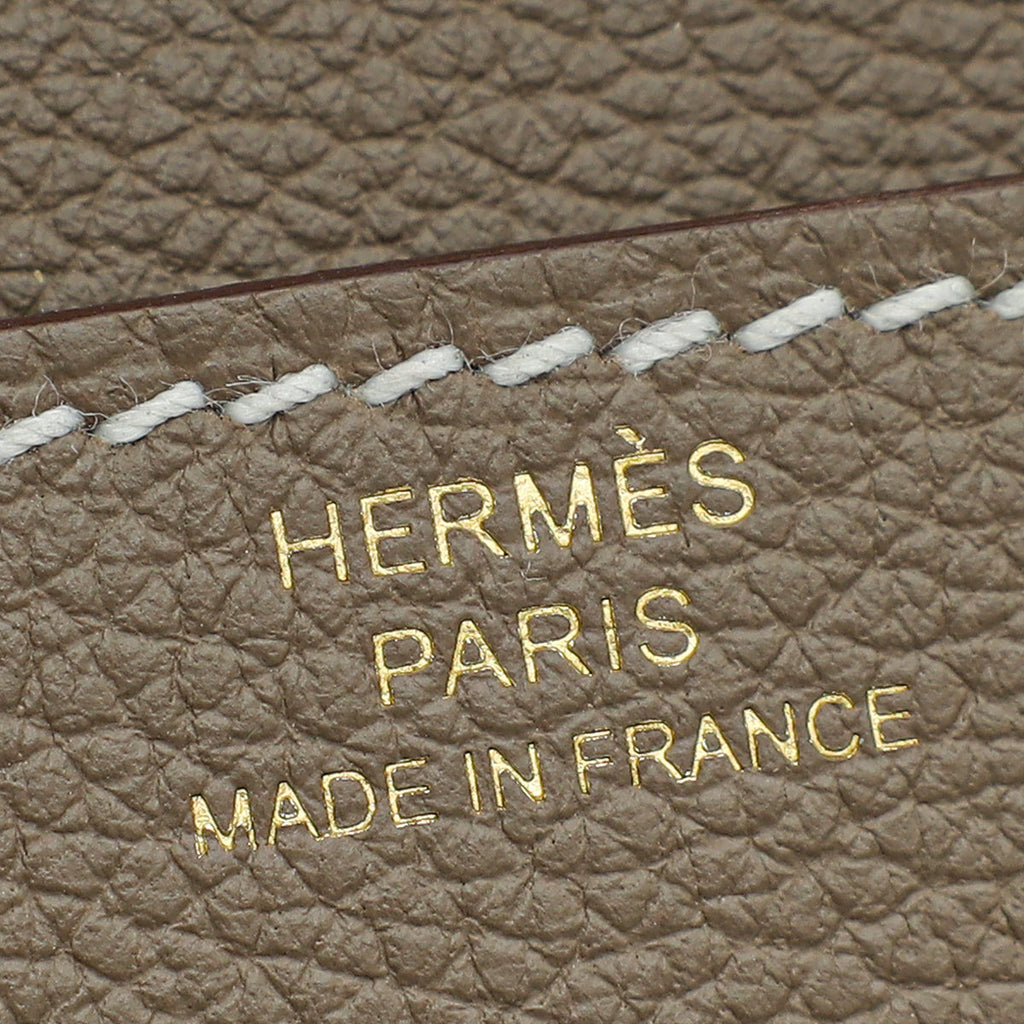 Hermes Etoupe Constance To Go Wallet