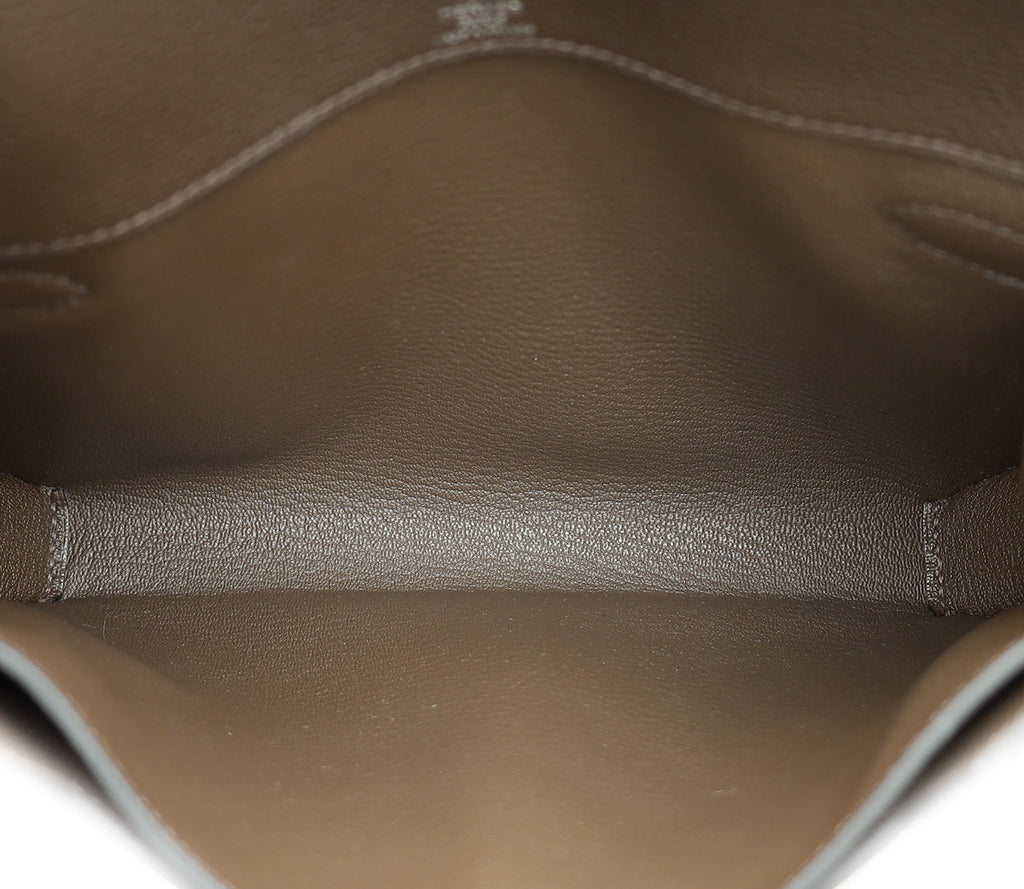 Hermes Ecorce Kelly Depeches 25 Pouch