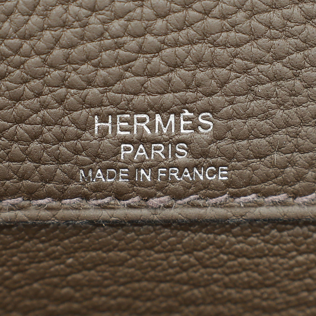 Hermes Ecorce Kelly Depeches 25 Pouch