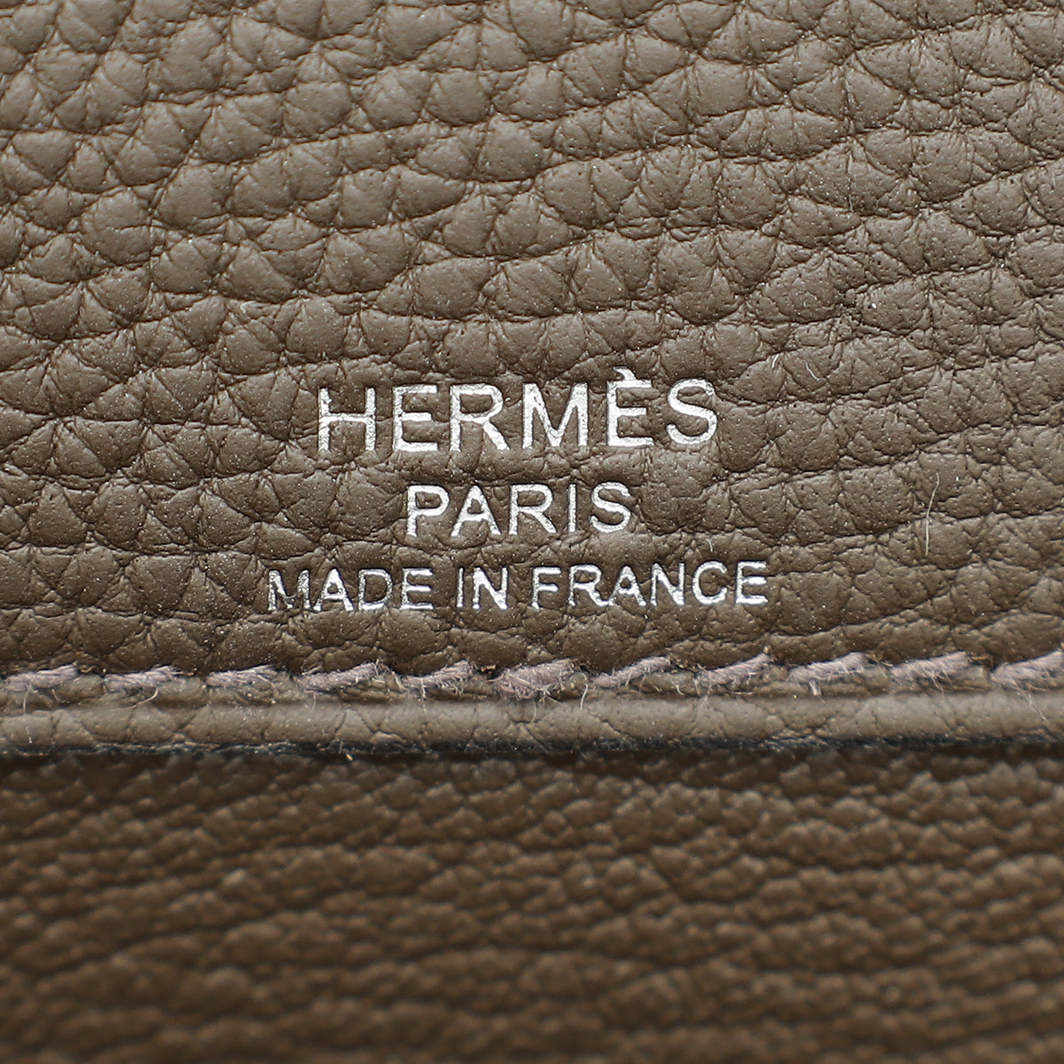 Hermes Ecorce Kelly Depeches 25 Pouch