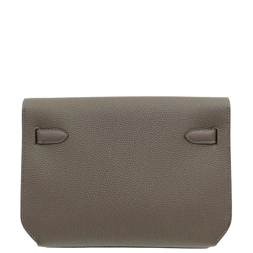 Hermes Ecorce Kelly Depeches 25 Pouch
