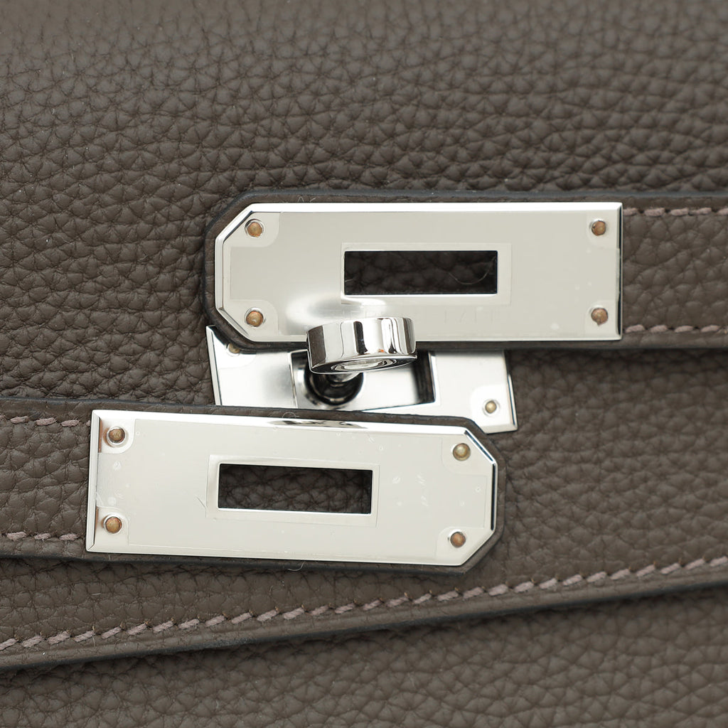 Hermes Ecorce Kelly Depeches 25 Pouch