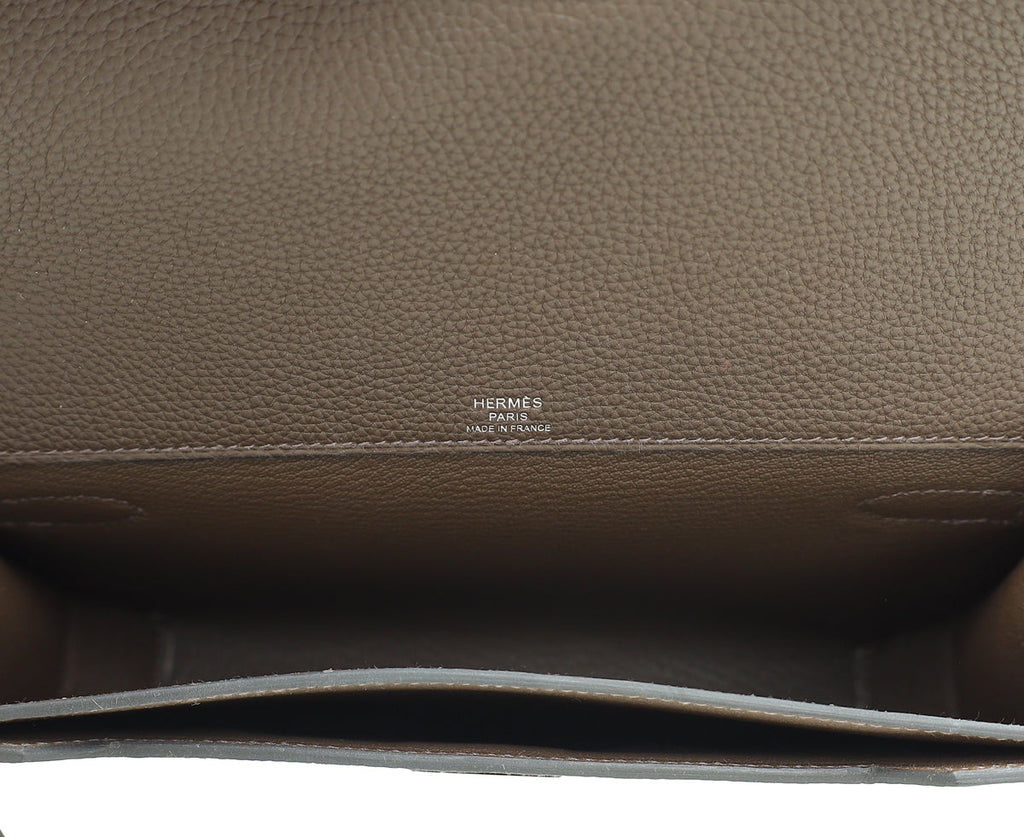 Hermes Ecorce Kelly Depeches 25 Pouch