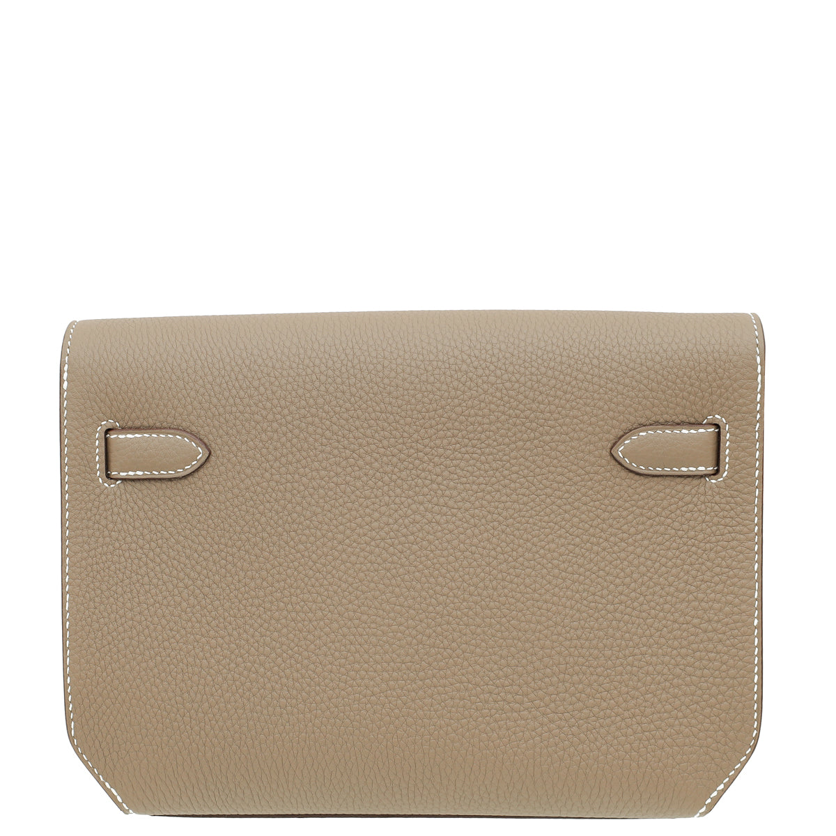 Hermes Etoupe Kelly Depeches 25 Pouch