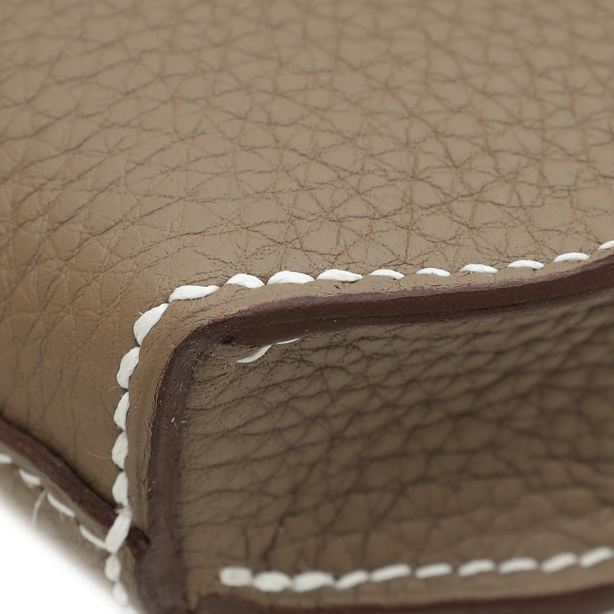 Hermes Etoupe Kelly Depeches 25 Pouch
