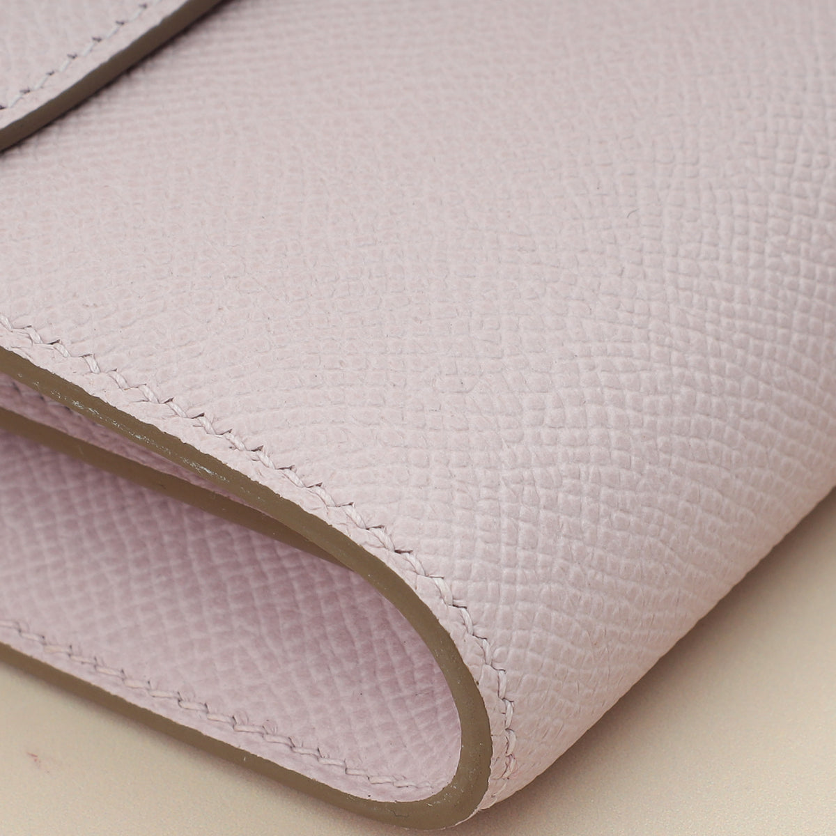 Hermes Mauve Pale Constance To Go Wallet