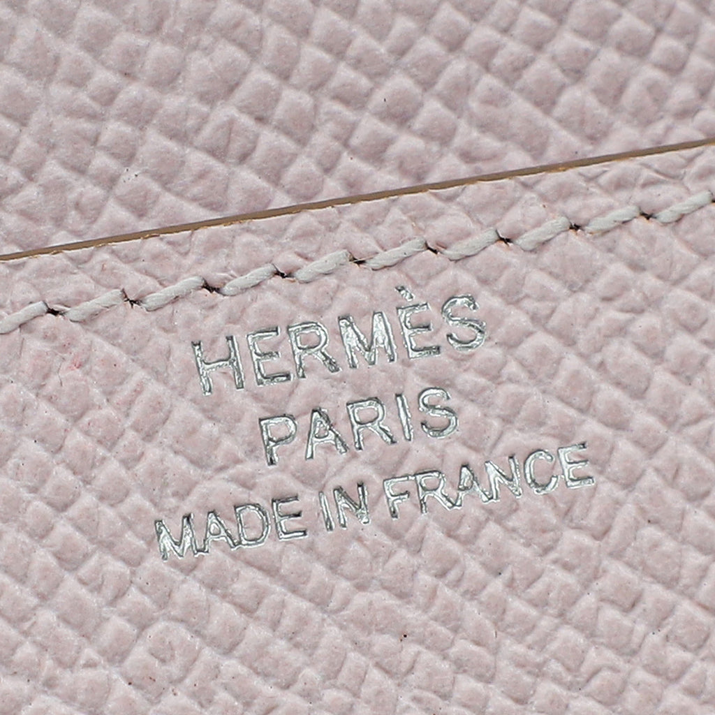 Hermes Mauve Pale Constance To Go Wallet