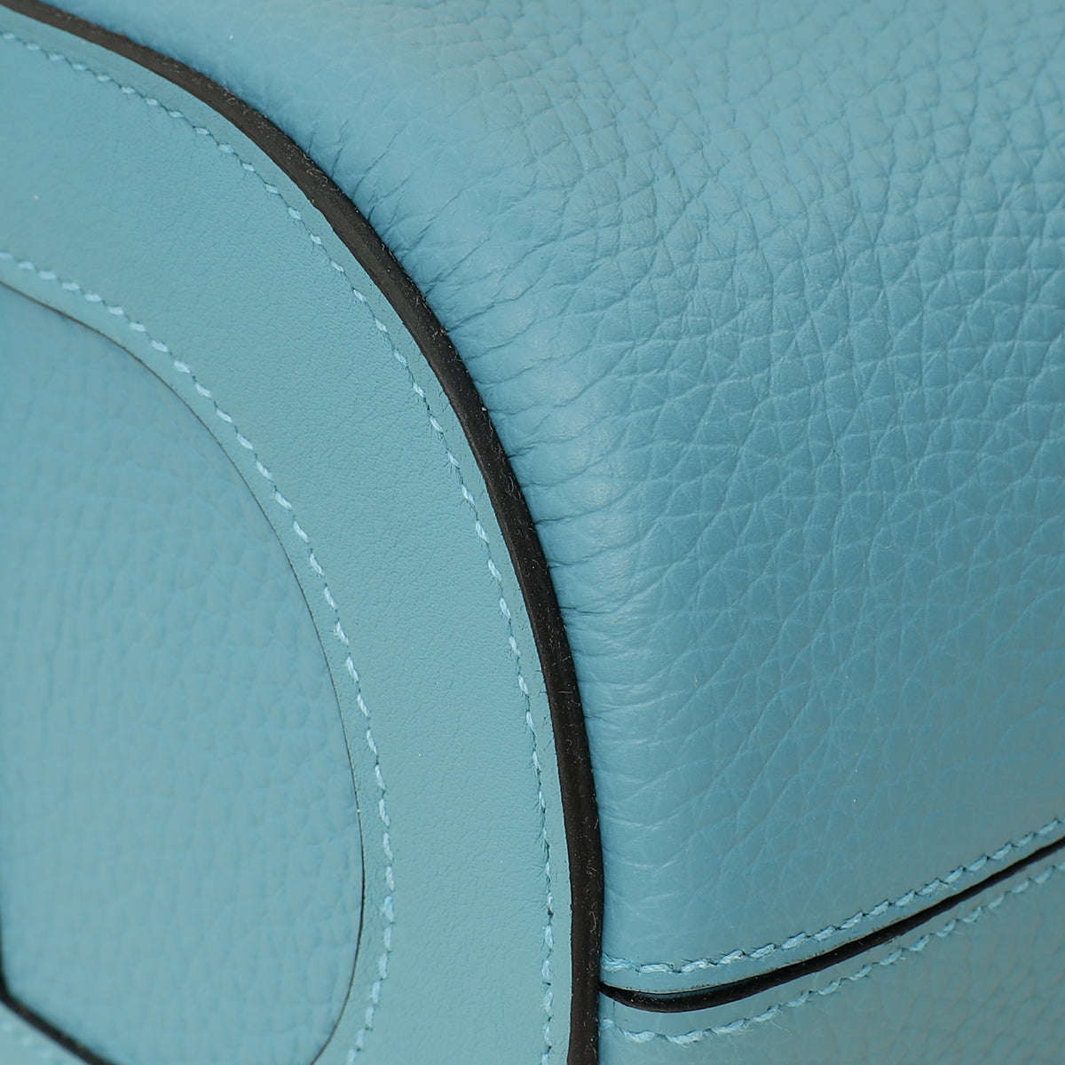 Hermes Blue Jean Stitch In-The-Loop 18 Bag