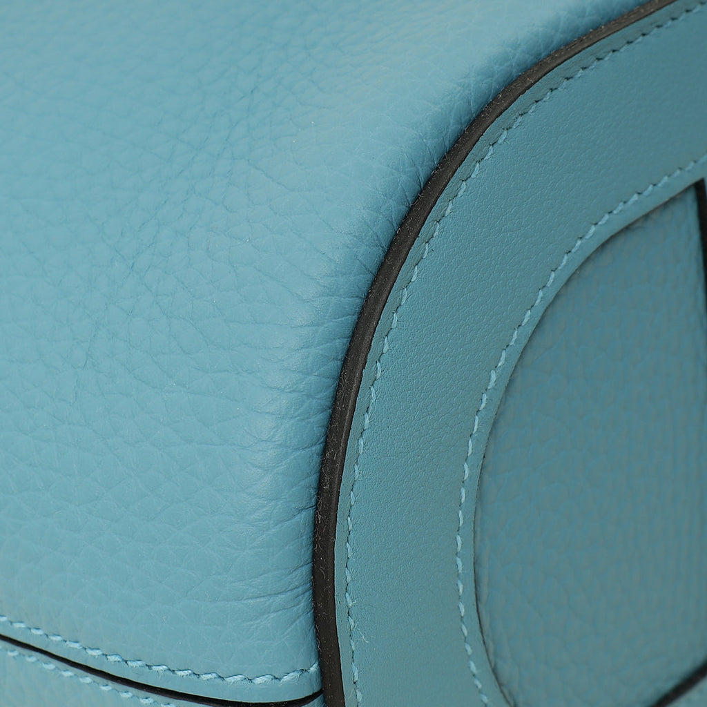 Hermes Blue Jean Stitch In-The-Loop 18 Bag