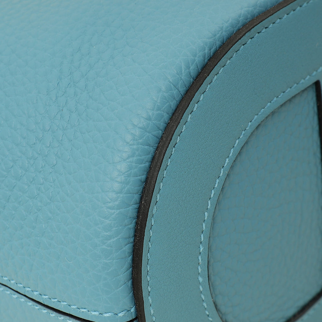 Hermes Blue Jean Stitch In-The-Loop 18 Bag