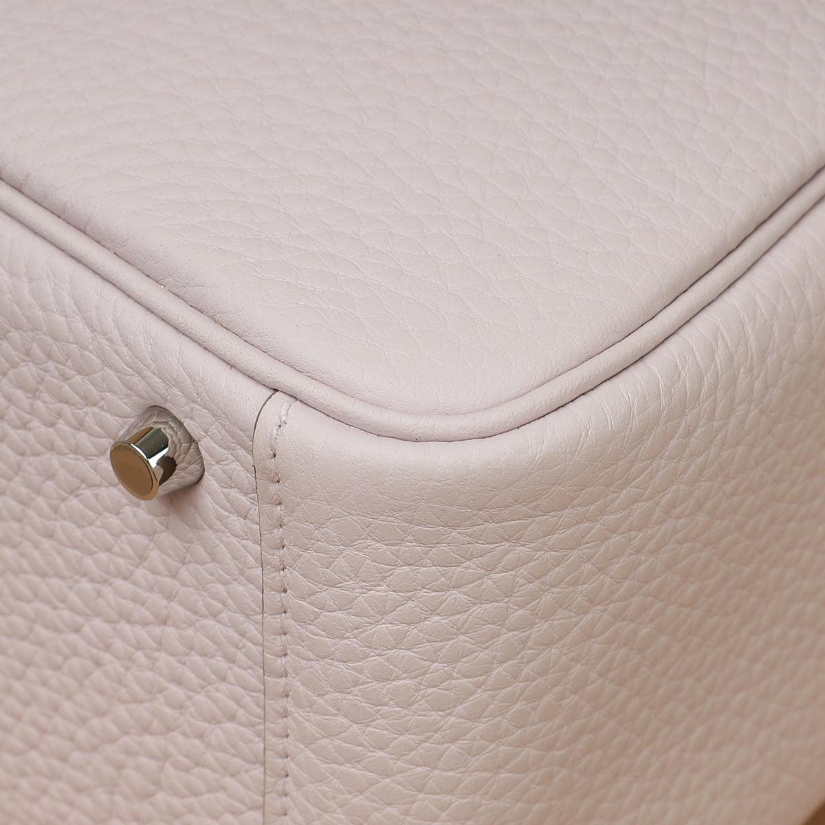 Hermes Mauve Pale Mini Lindy Bag