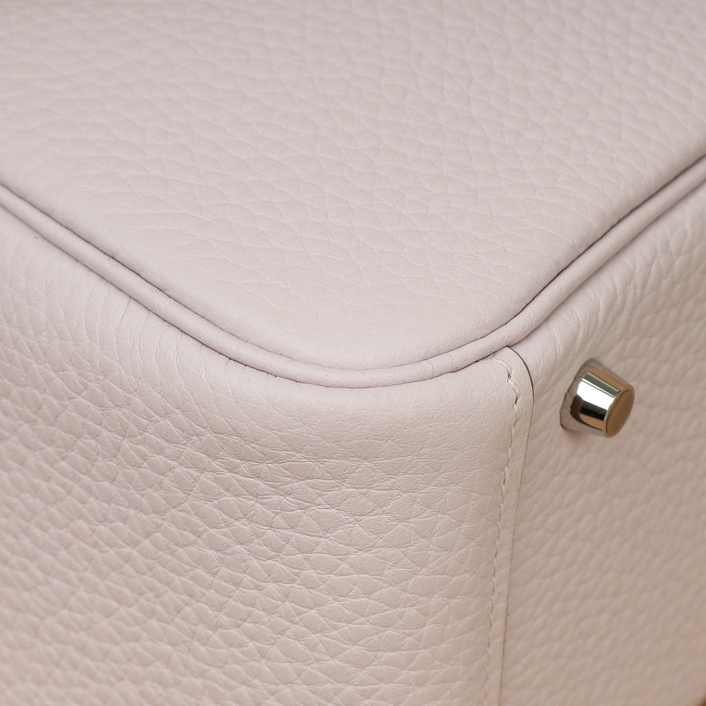 Hermes Mauve Pale Mini Lindy Bag