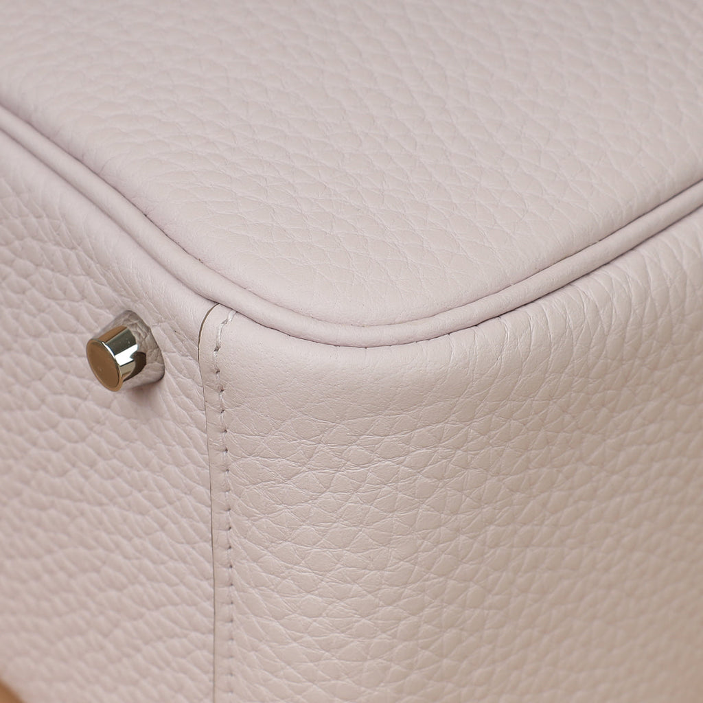 Hermes Mauve Pale Mini Lindy Bag
