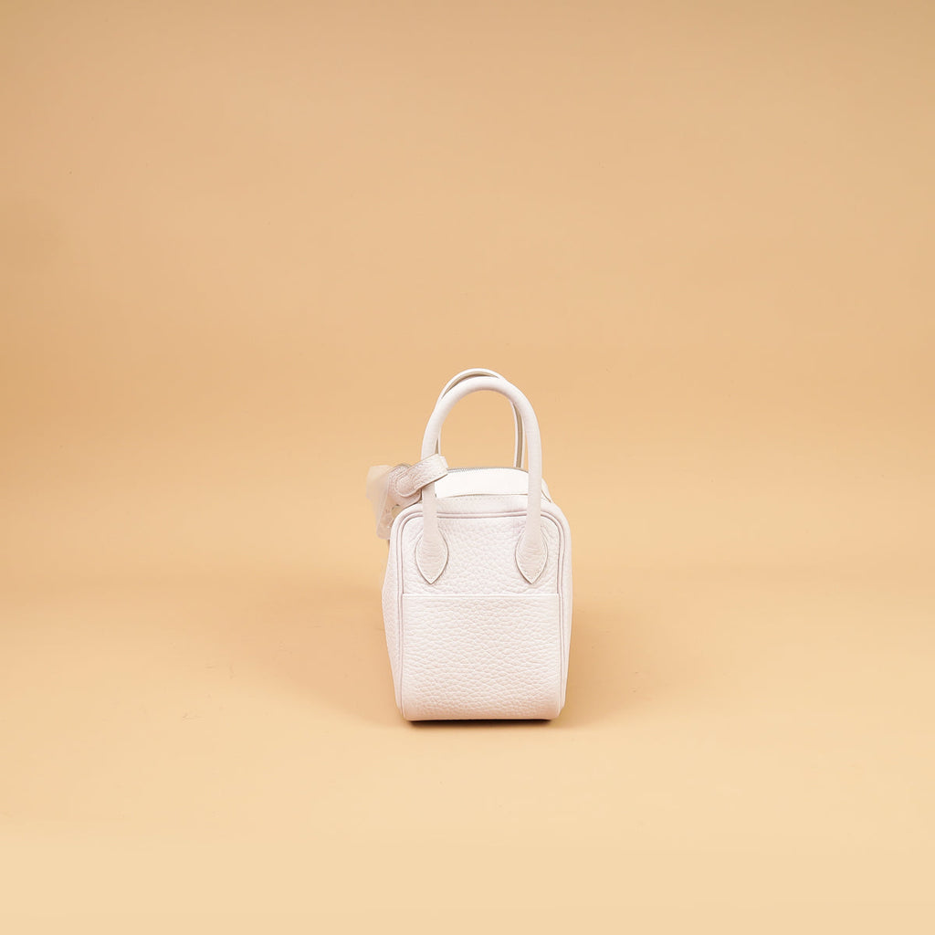 Hermes Mauve Pale Mini Lindy Bag