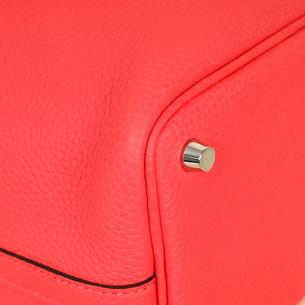 Hermes Rose Texas Picotin Lock 18 Bag