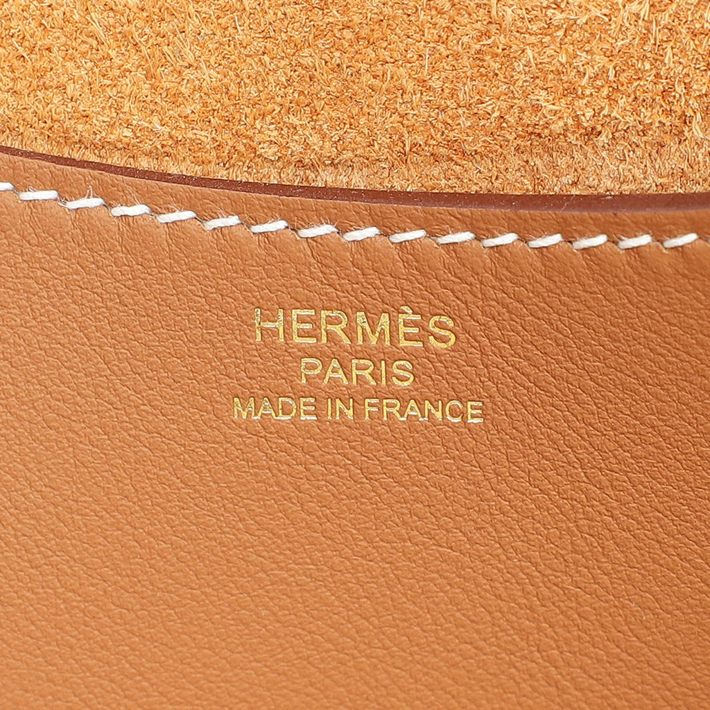 Hermes Gold In The Loop 18 Bag