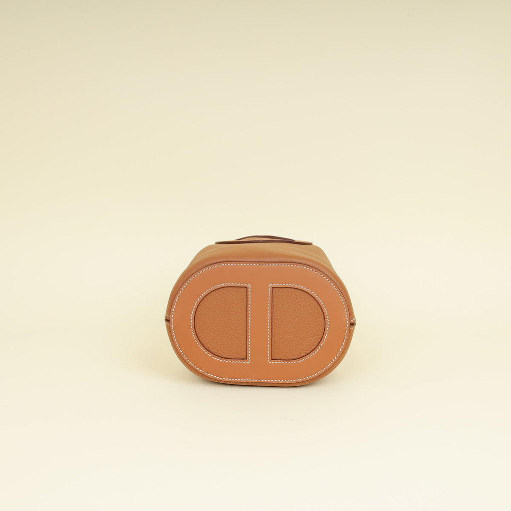 Hermes Gold In The Loop 18 Bag