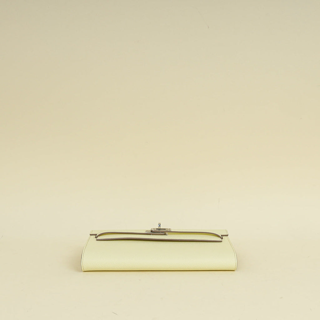 Hermes Jaune Milton Kelly Classic To Go Wallet