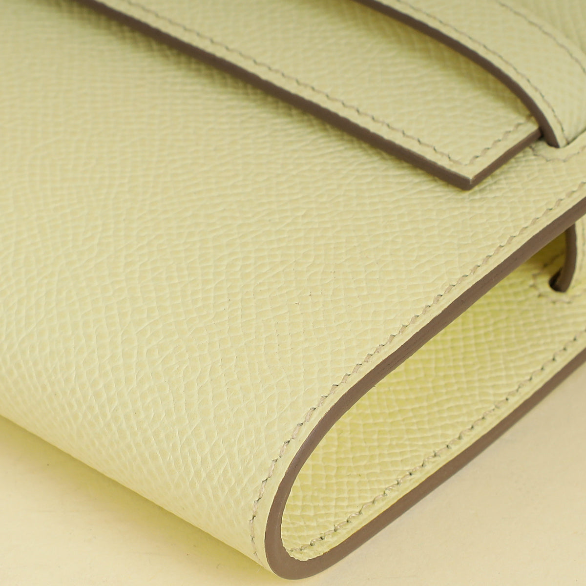 Hermes Jaune Milton Kelly Classic To Go Wallet