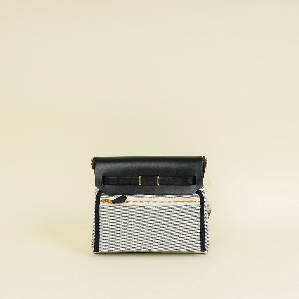 Hermes Bicolor Herbag Zip 20 Bag