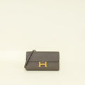 Hermes Gris Etain Constance To Go Wallet